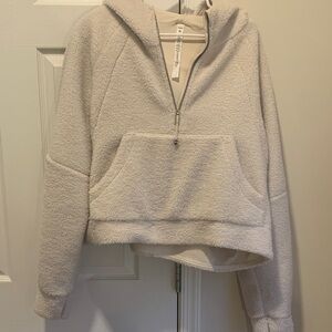 Lululemon Athletica Cream Fleece Hoodie